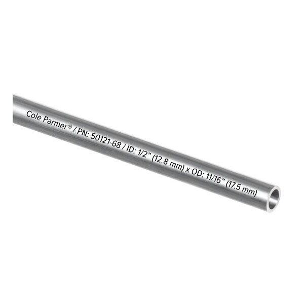 Cole-Parmer Food, Milk, and Dairy Tubing, 1/2in ID x 11/16in OD; 50 Ft 4441905 - main
